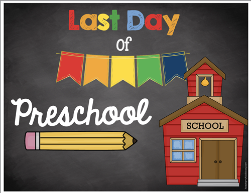 Last Day of Preschool